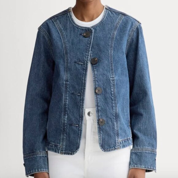 Everlane Jackets & Blazers - NWT Everlane Denim Barrel Jacket XXS
